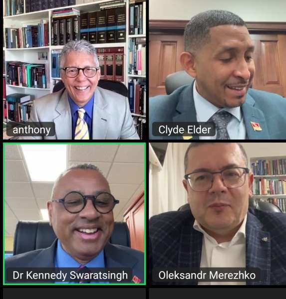 Голова Комітету з питань зовнішньої політики та міжпарламентського співробітництва Олександр Мережко провів зустріч з головою Комітету у закордонних справах Тринідад і Тобаго Кеннеді Сварацингом